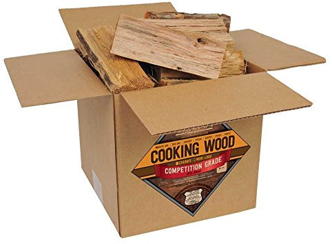 Smoak Firewood’s Cooking Wood Mini Splits - USDA Certified Kiln Dried Pizza Oven Wood, Grilling Wood, Smoking Wood, BBQing Wood (8inch Pieces, 8-10lbs 729 Cubic in – White Oak)