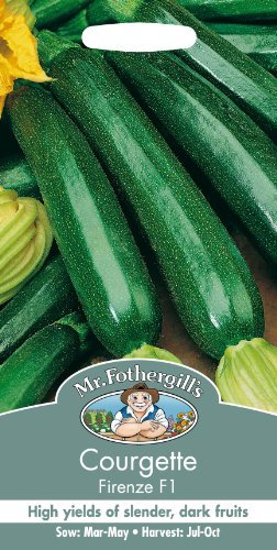 Mr Fothergills - Pictorial Packet - Vegetable - Courgette Firenze F1 - 10 Seeds