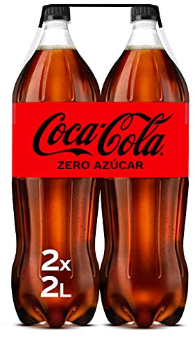 Refresco de Cola Coca Cola Zero Pack 2 Botellas 2 l