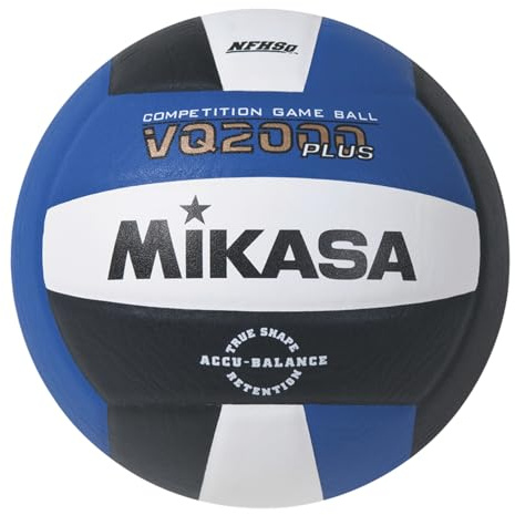 Mikasa Micro cell Volleyball, Royal/Black/White