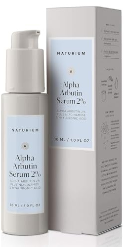 Naturium Alpha Arbutin Serum 2% with Alpha Arbutin, Niacinamide and Lemon, Face & Skin Care | 1.0 FL OZ / 30 ML