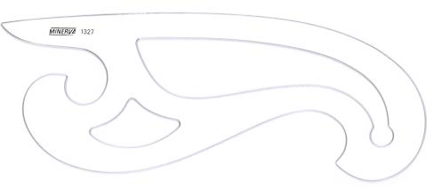 MINERVA Kurvenlineal Nr. 13, 27 cm