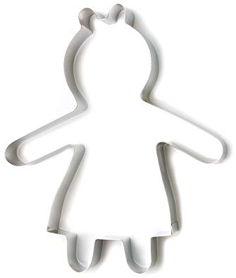 Decora 0256100 Sagoma Inox Bimba 21 x 28 x h 4,5 Cm