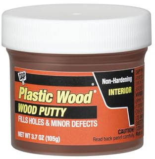 DAP Plastic Wood Wood Putty, Red Oak, 3.7 oz (7079821262)