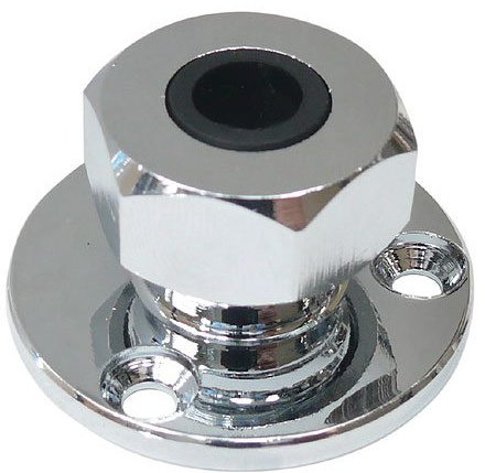 Yacht Steel Kabeldecksdurchführung, Messing verchromt, 12mm