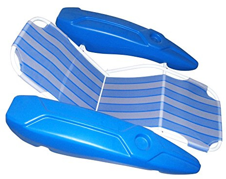 SPIRATO Pool Schwimmsessel Textilbespannung mit Getränkehalter