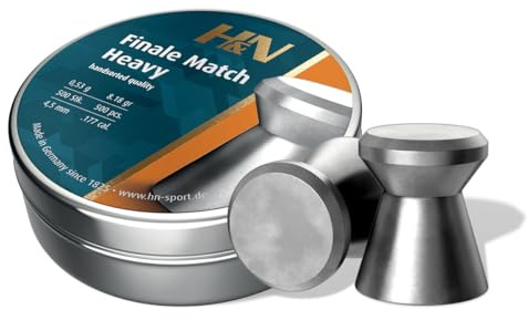 H&N Finale Match Heavy 4,50 mm Diabolo/Luftgewehrkugel