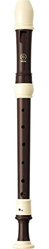 YAMAHA YRS312BIII Flauto Dolce, Soprano In Do, Barocco, Marrone (Simulated Rosewood)