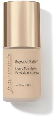 jane iredale Beyond Matte 3-in-1 Liquid Foundation, M5, 0.9 Fl Oz