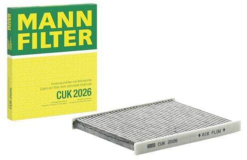 MANN-FILTER CUK 2026 Filtro aria cabina - Filtro Antipolline con Carbonio attivato - per Autovetture + veicoli commeriali