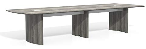 Safco Products Medina Table, 14', Gray Steel
