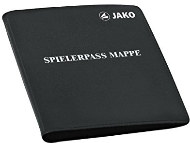 JAKO Spielerpass-Mappe, schwarz, One Size, Einheitsgröße
