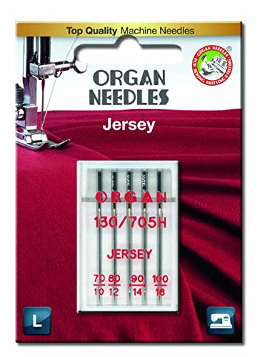 Organ Nähmaschinennadeln Jersey 130/705H – 4 Größen: 7/90 80/11 90/14 100/16