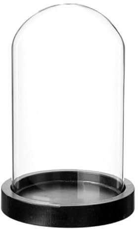 Paris Prix Atmosphera Créateur d'intérieur - Cloche Décorative en Verre Shine 29cm Noir