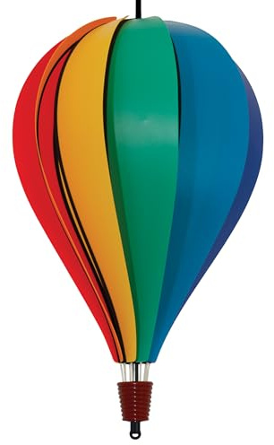 In the Breeze Rainbow Poly 10-Panel Hot Air Balloon