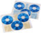 Hama Fogli Porta CD Formato A4, 6 CD per Foglio, 10 pzz