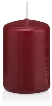 bordeaux Bougie cylindre 100 x 58 mm, 16 pcs bougies