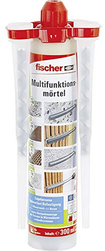 fischer 502493 Multifunktionsmörtel 300 T K, Inhalt: 1 Kartusche FIS VS (300 ml), 2 x Statikmischer