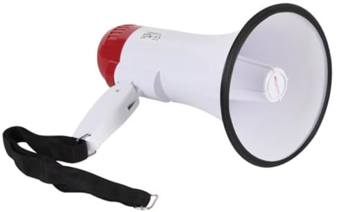 PEREL MP10SR 10W megafon med 10-tal inspelningsfunktion