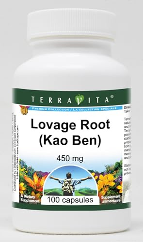 Lovage Root (Kao Ben) - 450 mg (100 Capsules, ZIN: 514799)