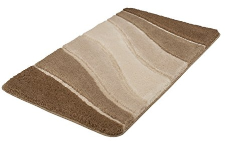 Meusch 2322271549 Badteppich Ocean, 80 x 150 cm, taupe