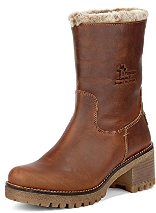 Panama Jack Piola, Botines para Mujer, Marrón (Cuero B8), 39 EU