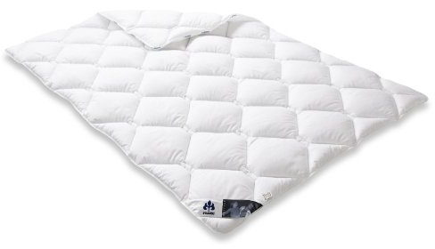 Irisette Edition Steppbett, Mono Ganzjahresdecke, Bettdecke für den Übergang, 200 x 220 cm, weiß, Öko- Tex zertifiziert, Made in Germany