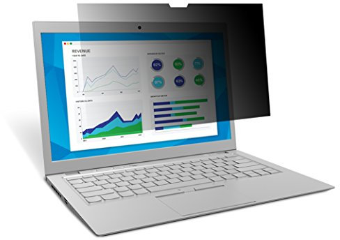 Filtro de privacidad de 3M para laptop de pantalla ancha de borde a borde de 14 , 16: 9, Negro Touch