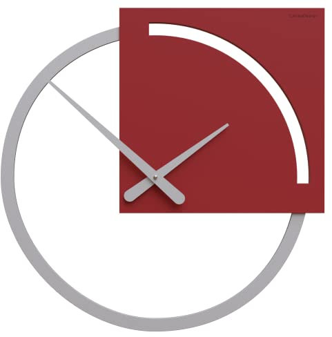 CalleaDesign 45 cm Karl Ruby Wanduhr