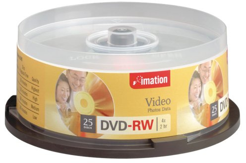 Imation Dvd-Rw 4X Spindle 4.7 Gb Conf.25