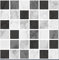 LPS Self Adhesive Wall Tiles Stickers - 10 PCS Black grey Moroccan Mosaic Style Kitchen Wall Art DIY Tiling Traditional Vintage Design Peel And Stick Tile Paint Stick on Tiles (black marble)