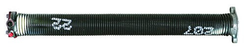 Prime-Line GD 12317 Garage Door Torsion Spring, 0.207 in. x 2 in. x 22 in., Tan Painted End, Right-Hand Wind (Single Pack)