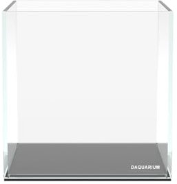 Collar Aquarium 5 l - Weißglas - Nano-Aquarium mit ultra-transparentem Glas - mit Abdeckscheibe und Unterlegmatte