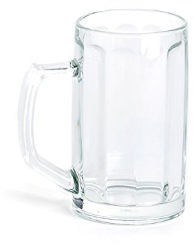Excelsa Boccale da Birra, Vetro, Trasparente, 50 cl