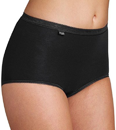 Sloggi 24/7 Microfibre Maxi C3P Femme, Black, 48