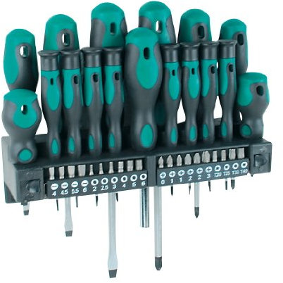 Mannesmann - M11415 – Set cacciaviti e inserti 37 pz.