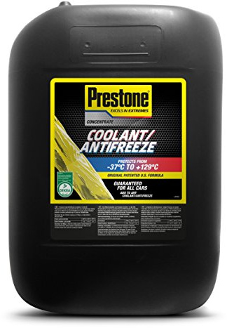 Prestone Kühlmittel Kühlflüssigkeit other gelb Konzentrat 20L bis +129°C Kompatibel mit VW Golf 7 Schrägheck 5G1, BQ1, BE1, BE2 Golf 4 Schrägheck 1J1 Golf 6 5K1 Golf 5 Schrägheck 1K1 POLO 9N