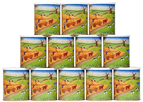 12 x 500g (6,0 kg) Roggenvollkornbrot, Dosenbrot geschnitten, dauerbrot dauerland