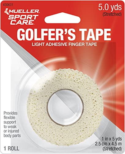 Mueller Golfers tejp, rullstorlek 2,5 cm x 4,5 m