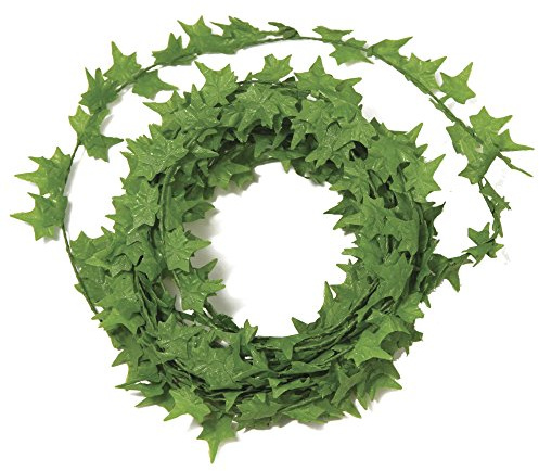 Rayher Mini Guirlande de lierre artificiel p déco florale 3m vert clair, 5109211