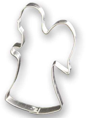 LARES Ausstecher/Ausstechform Engel - für Kekse, Plätzchen, Lebkuchen & Co - Größe: 12cm, Höhe: 1,7cm - Made in Germany