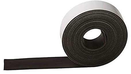 3m Self-adhesive magnetic tape strip strong 25mm Wide flat curved surfaces S53