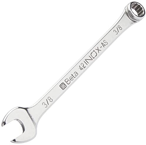 Beta 000420360-42Inox-As 3/8-Llaves Combinadas