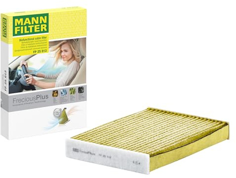 MANN-FILTER FP 25 012 Filtro aria cabina - FreciousPlus Filtro Antipolline Biofunzionale - per Autovetture + veicoli commeriali