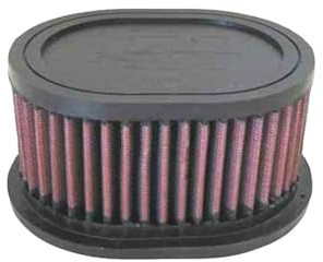 K&N YA-6098 Motorrad K&N Tausch-Luftfilter, Rot | kompatibel mit Yamaha FZS600 Fazer 1998-2003 (YA-6098)