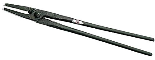 PICARD Flachmaul Schmiedezange 500 mm | Flachzange | Handwerkzeug | Flache Form | C35 Stahl | Für Schmiede & Hufschmiede | Für Werkstücke von 13–14 mm | Gewicht 1280 g | REACH- & RoHS-konform