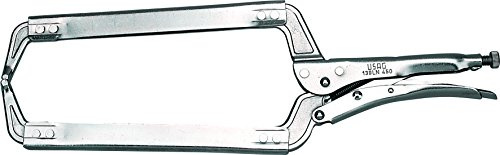 USAG 139 LN U01390003 Pinza Regolabile Autobloccante con Ganasce Lunghe a Collo di Cigno