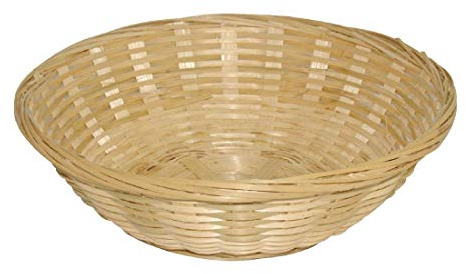 Wicker Bread Roll Basket - 200mm 8 dia (Pack 6)