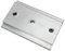 Gardinia Connettore per binari Tende a 3 e 5 binari, Metallo, Argento