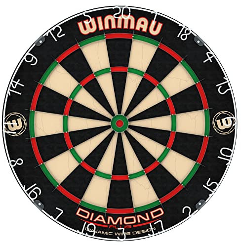 WINMAU Diamond Plus Professional Bristle Dartboard